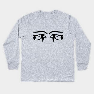 horus eye Kids Long Sleeve T-Shirt